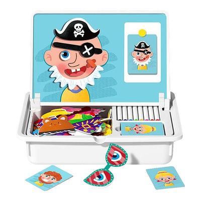 磁力五官拼图升级磁力