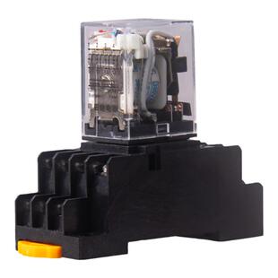 HH52P小型中间继电器220V24V交流直流54P电磁继电器8脚14脚MY2NJ