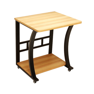 电脑桌卧室家用可移动台式床边书桌小户型笔记本学生学习写字桌子