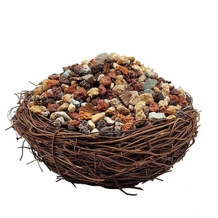 虹彩石多肉全颗粒土植物铺面石彩虹石兰花种植营养土麦饭石透气