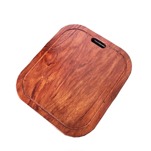 进口红木水槽菜板案板定制圆角卡位厨房家用整木防裂原木砧板刀板