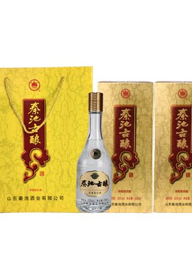 秦池500ml浓香型白酒52度纯粮