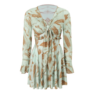 大码200斤保守连体泳衣女长袖罩衫沙滩度假微胖mm泡温泉显瘦遮肉