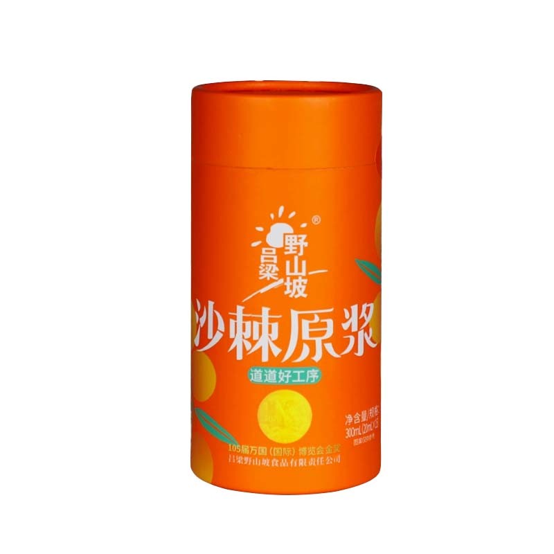 吕梁野山坡生榨沙棘原浆300ml/桶