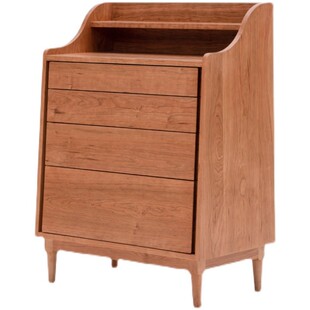 失物招领 安妮斗柜日式简约复古实木北欧储物实木抽屉收纳柜子