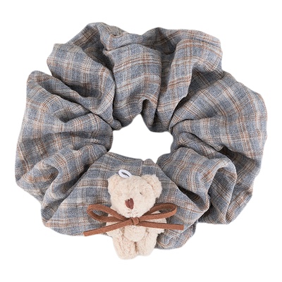 AJIDOU阿吉豆小熊发圈新款发饰女