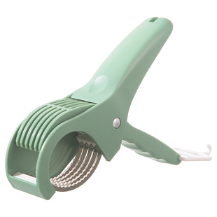 香蕉水果切片机不锈钢火腿香肠快速切片工具红枣沙拉拼盘制作神器