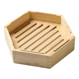 六角蒸笼木蒸屉小笼包蒸笼商用酒楼广式早茶点心糕点家用小蒸笼架