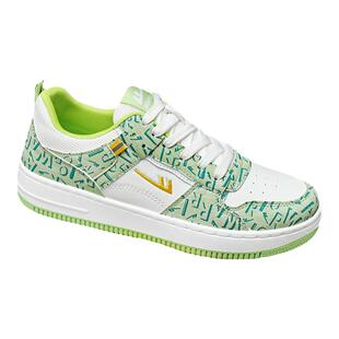 回力男鞋休闲涂鸦板鞋春季2026新款皮面防水小众初中生运动鞋子男