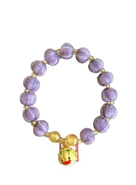厦门南普陀 紫铃兰手串香芋紫醒狮过香手串幸福吉祥如意女手链