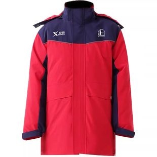 中石化工加油站工作服冬装棉袄加厚加气站员工新版防静电工作棉服