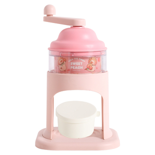 川岛屋&lulu猪联名 手摇冰沙刨冰机家用小型绵绵冰机儿童生日礼物