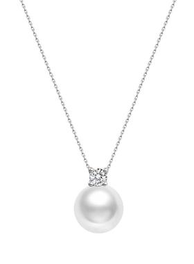 LADYB戴妃王妃锆石珍珠项链气质