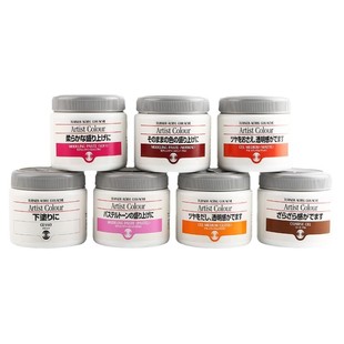 日本透纳TURNER丙烯水粉增光增透剂白色底料光泽颜料媒介350ml