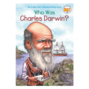 谁是达尔文 WHO WAS CHARLES DARWIN 英文原版 名人传记 生物学家 进化论奠基人 非虚构章节书 课外阅读 搭WHO系列科学家精选 牛顿