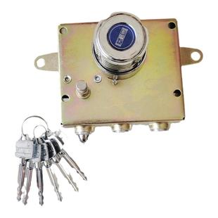 自动锁老式碰锁大门锁入户门防盗锁自弹子锁大中小号通用型带钥匙