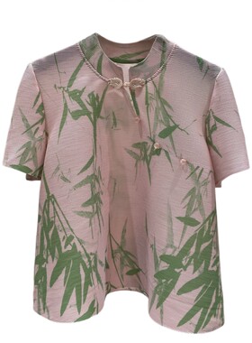 母亲节礼品气质褶皱妈妈套装礼物