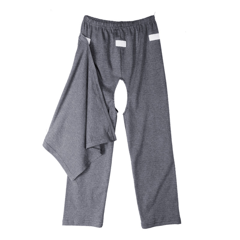 开裆秋裤纯棉老人病人孕妇护理服