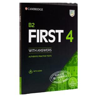 剑桥FCE考试备考系列 官方真题模拟题 教材练习册 First B2 for school 校园版标准版 中小学少儿英语 complete compact prepare