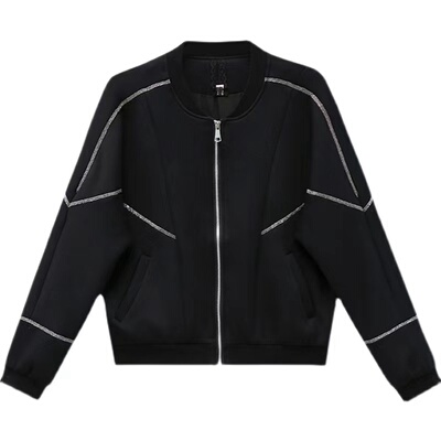 宽松休闲时尚棒球服春秋款显瘦