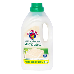 意大利大公鸡管家洗衣液强力去污马赛皂液花香持久留香1500ml进口