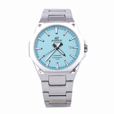 卡西欧农家橡树金属壳手表 EDIFICE超薄学生考试手表男 EFR-S108D