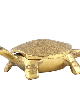 风水摆件黄铜创意工艺品招财复古