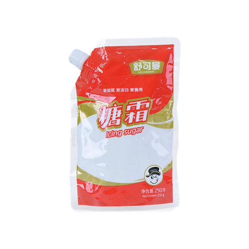 舒可曼糖霜250g装饰糖粉蛋糕饼干曲奇面包原料螺旋封口烘焙原料