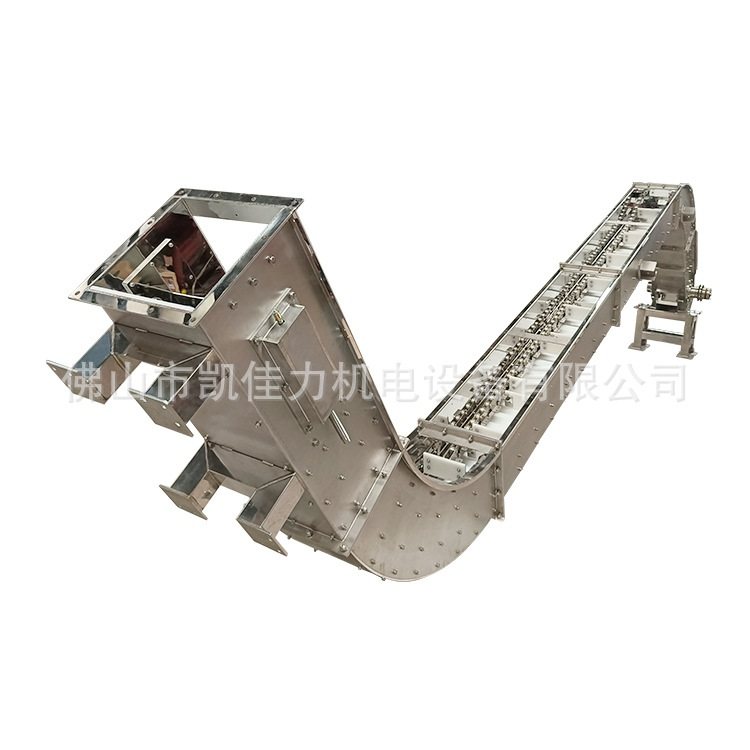 锂电材料刮板机 SUS304镜面材质刮板输送机 不锈钢链式运输机,搬运/仓储/物流设备,输送机,淘宝优惠券,粉丝福利购,淘宝优惠卷