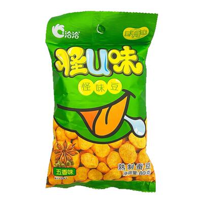 蚕豆五香味80g/袋兰花豆坚果炒货