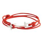 925银船锚手链 Somme遗落 VIXTORM设计原创 尼龙航海风手绳纯银