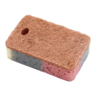木浆洗碗海绵擦厨房去油污双面加厚清洁刷工具百洁布抹布刷锅神器