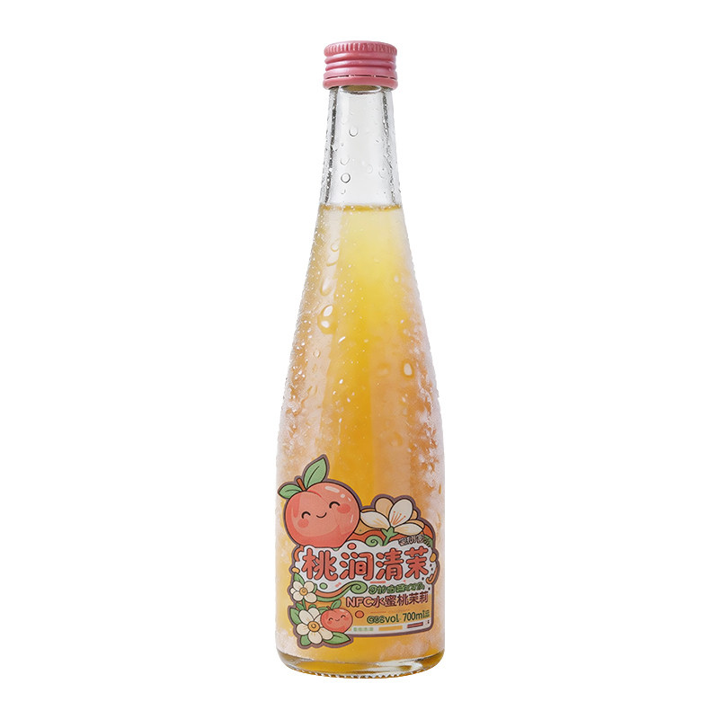 chee lyee 桃润清莱水蜜桃莱莉甜酒低度晚安甜酒礼物女士微醺果酒