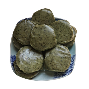 蒿子粑粑湖南益阳特产新鲜蒿叶糯米艾叶粑甜味20个装