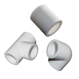 热熔PPR水管配件4分1寸直接头25暖气三通6分内外丝弯管20堵头过桥