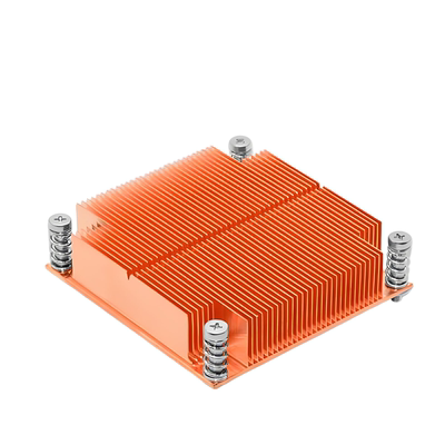 紫铜散热鳍片LED纯密铲齿半导体交换服务器小功率南北桥PCB芯光猫