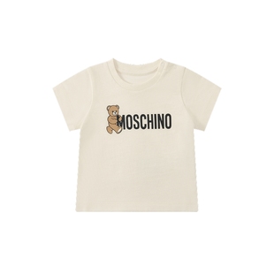 【新年特享5折起】Moschino/莫斯奇诺 婴童Moschino泰迪熊印花T恤