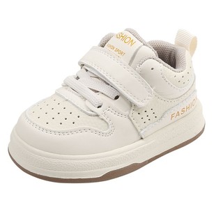 麦布熊儿童板鞋婴儿运动鞋软底学步男童鞋子秋季女童小白宝宝新款