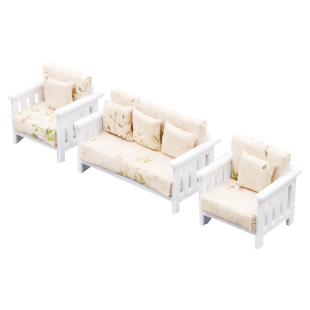 迷你小模型家具diy手工微景观场景沙盘建筑材料室内摆件微缩沙发