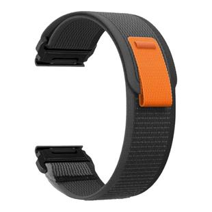 适用佳明Fenix7XPro/5X/6X/Enduro2尼龙plus表带Instinct本能2X/Epix/MK2/泰铁时Tactix7pro野劲回环手表腕带