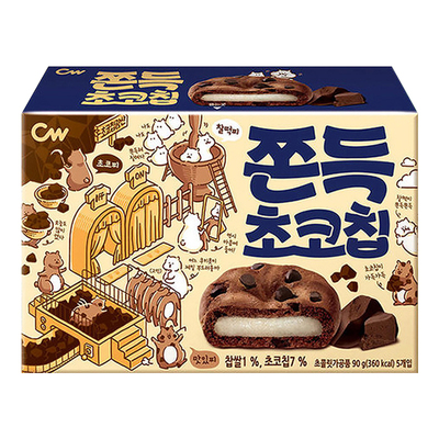 韩国进口cw青佑牌巧克力九日饼干