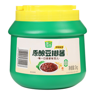 正宗欣和六月香豆瓣酱2kg 大桶商用煎饼果子回锅肉炒菜专用黄豆酱