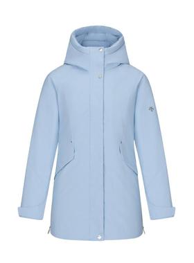 DESCENTE迪桑特WOMEN’S SKI STYLE女士防泼水连帽保暖派克羽绒服