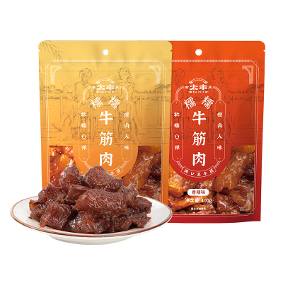 太丰食品牛筋肉即食牛肉干100g