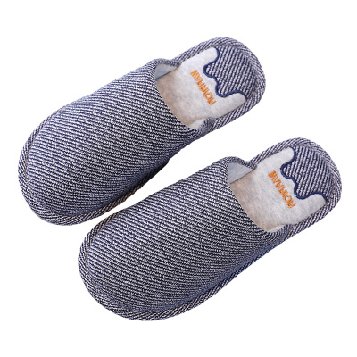 【回力正品】日式男女地板棉拖鞋