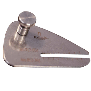 Nattools拔斩器 不锈钢材质水洗工艺 手工DIY皮革皮具打斩工具T04