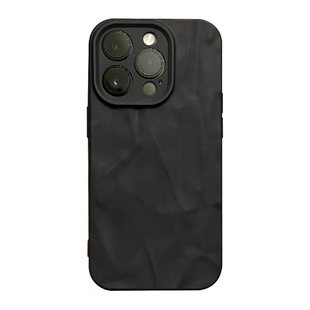 高级肤感褶皱苹果15手机壳iPhone14promax全包防摔软壳13新款简约磨砂12男女11保护套xsmax防指纹7/8plus硅胶