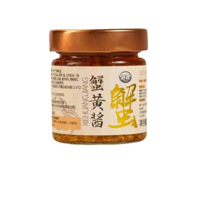 田迹蟹黄酱秃黄油鲜香调味料即食