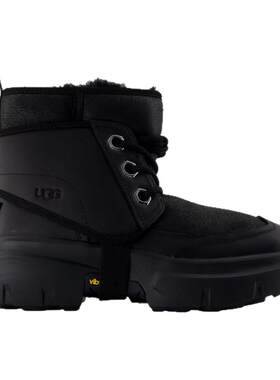 UGG Jld 男款靴子 - 皮质 - 黑色