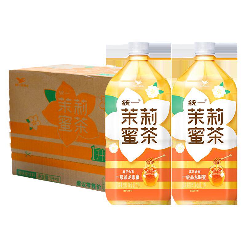 统一茉莉蜜茶整箱8瓶下单9折